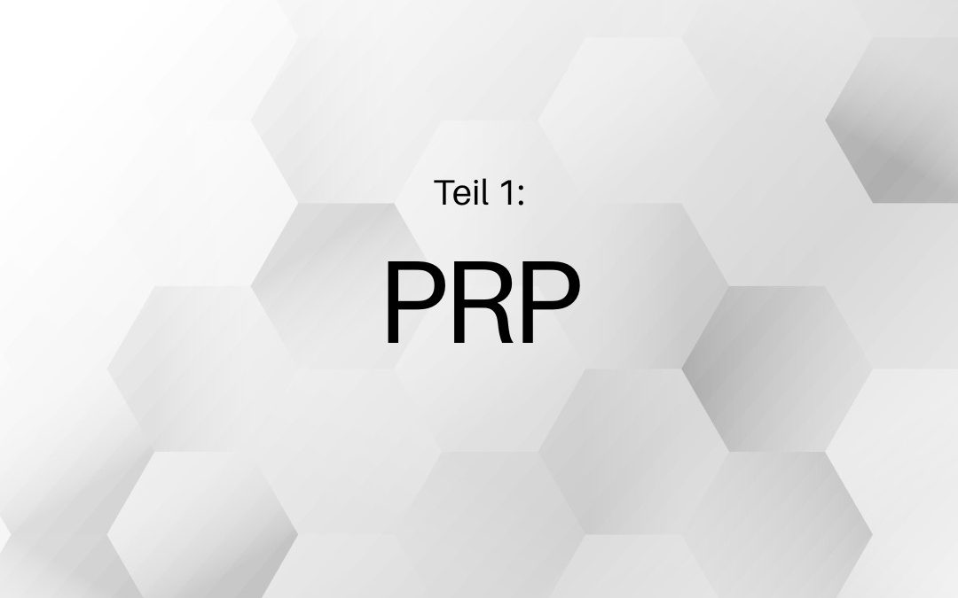 Regenerative Therapien in der präventiven Ästhetik – Teil 1 – PRP: Biologische Signalaktivierung