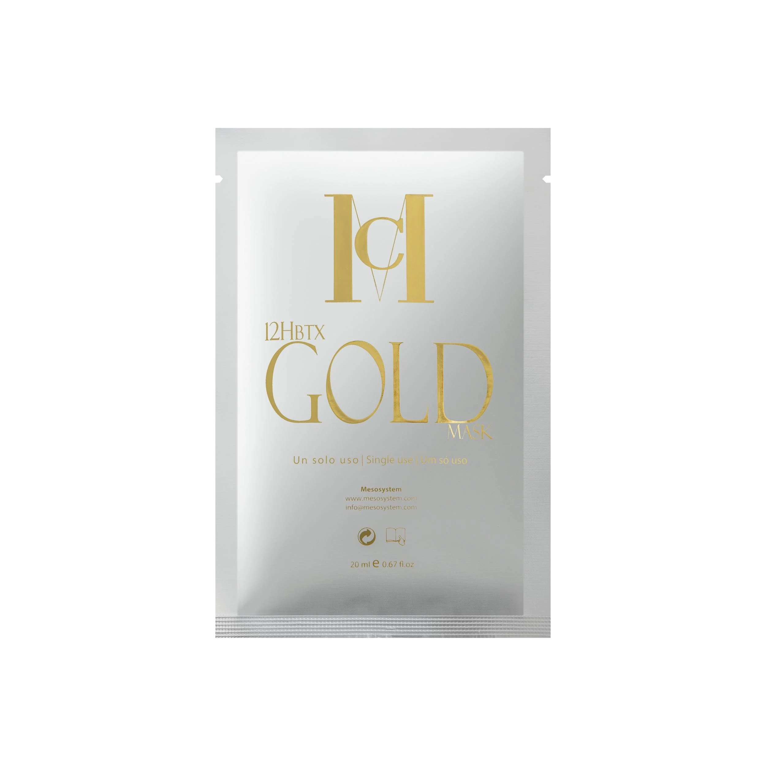 MCCM 12 HBTX Gold Mask MW Derma Solutions